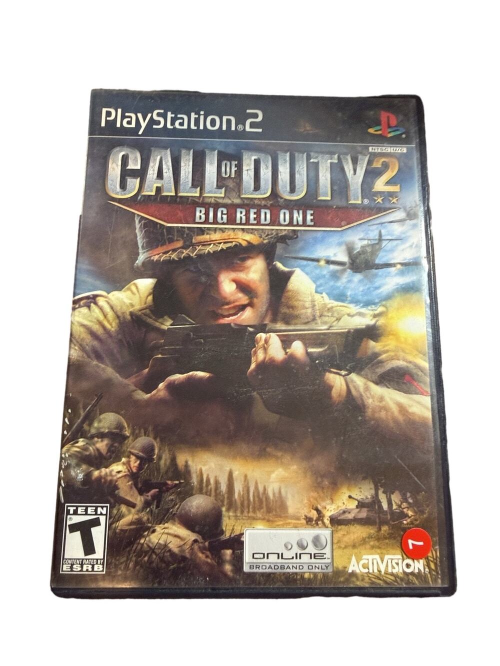 Call of Duty 2: Big Red One (Sony PlayStation 2, 2005) PS2